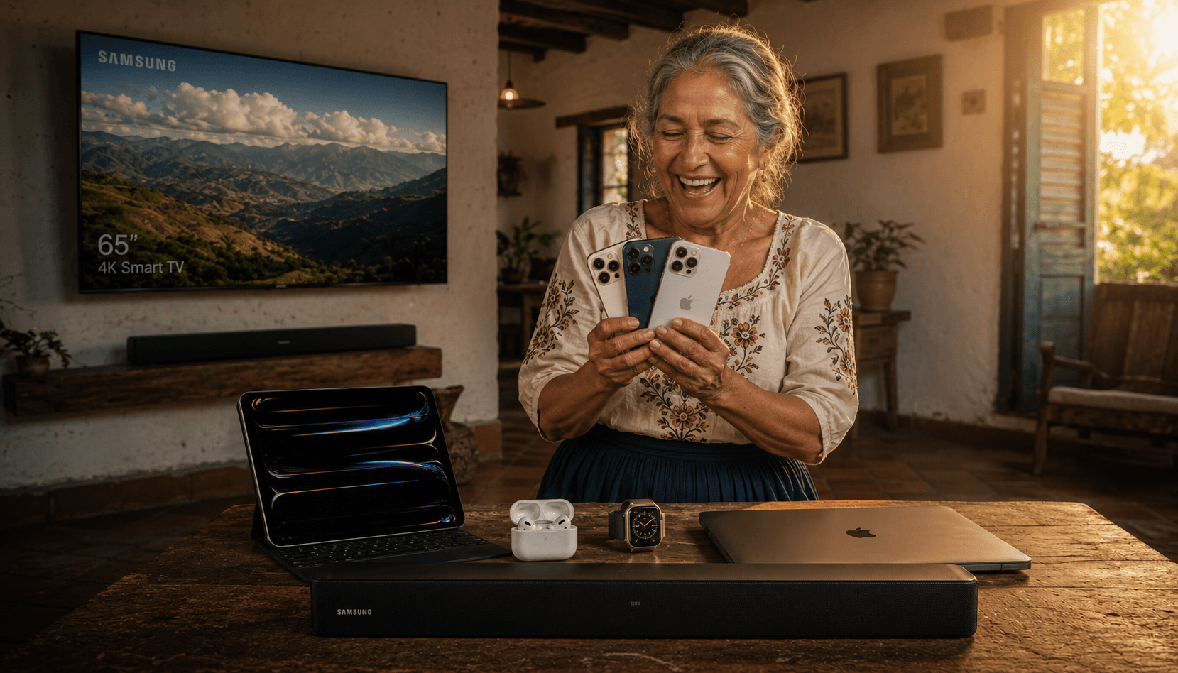 Combo tecnológico premium de $5 millones