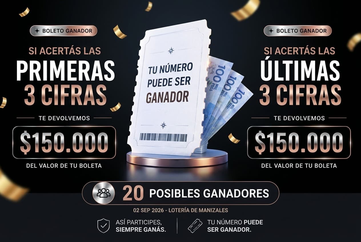 Libra Boleta · Primeras 3 cifras